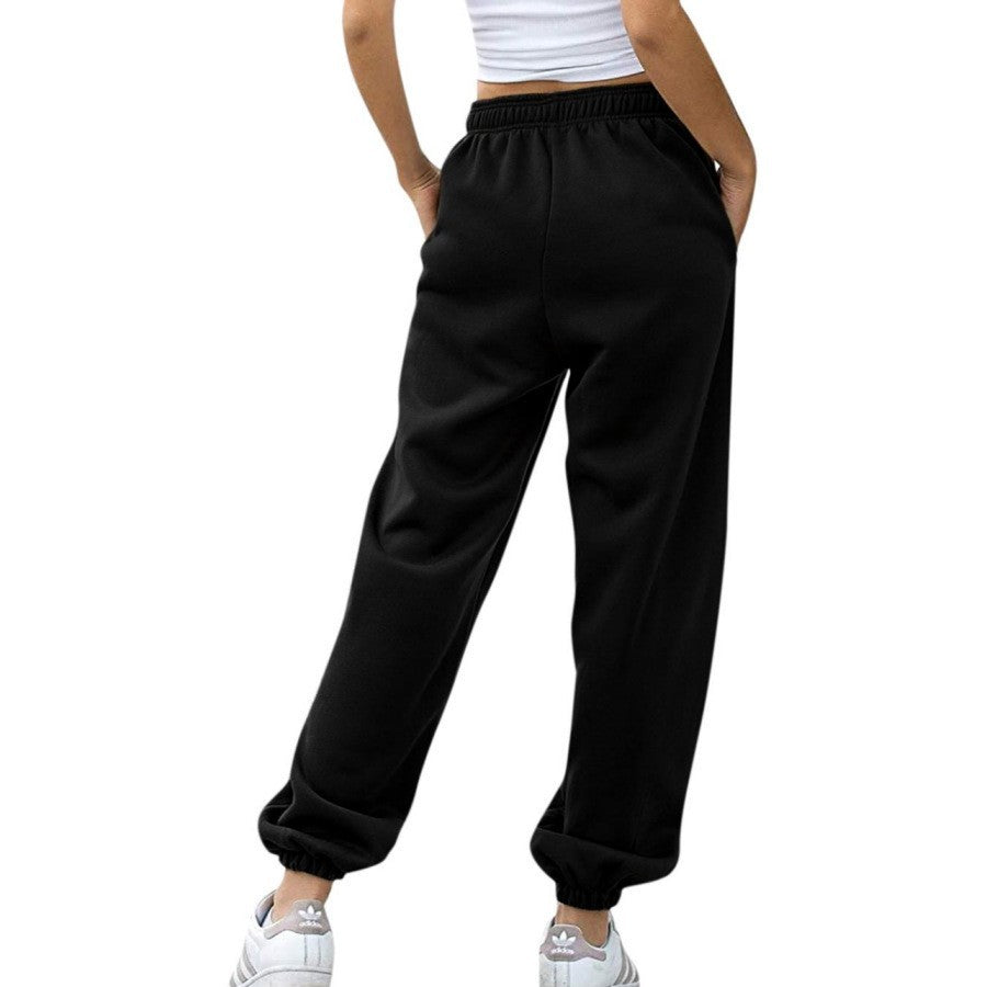 Casual women's sweatpants with elastic waistband and side pockets Chic and Style