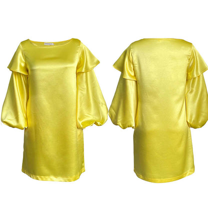 Robe élégante pour femmes avec des manches volumineuses et fluides Chic und Stil