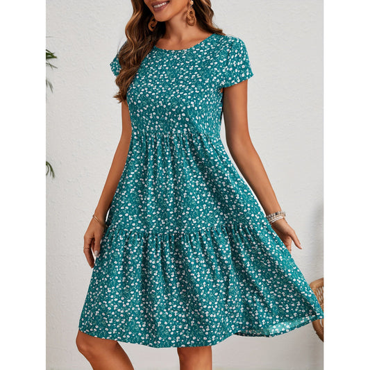 Femme robe A-ligne à motif floral Chic und Stil