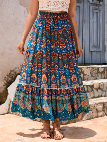 Roc Chic und Stil maxi jupe boho femme