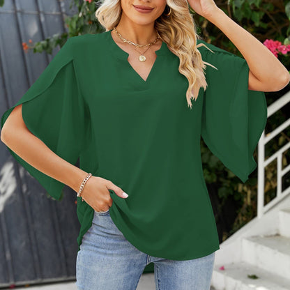 Blouse fluide élégante pour femmes Chic und Stil