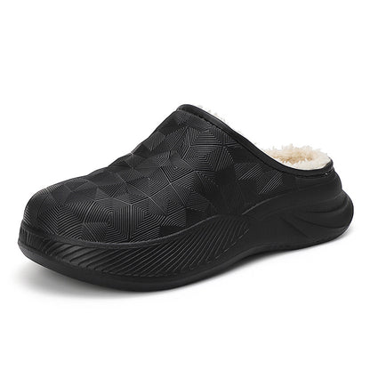 Ladies slippers with cozy sheepskin lining and non-slip sole Chic und Stil