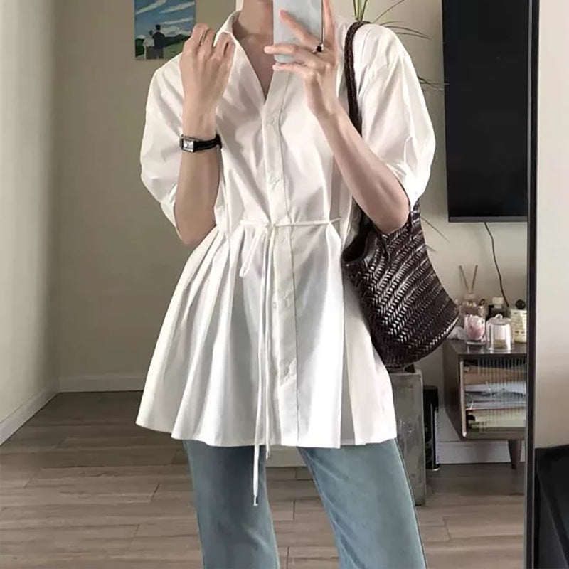 Robe chemise décontractée surdimensionnée pour femmes Chic und Stil
