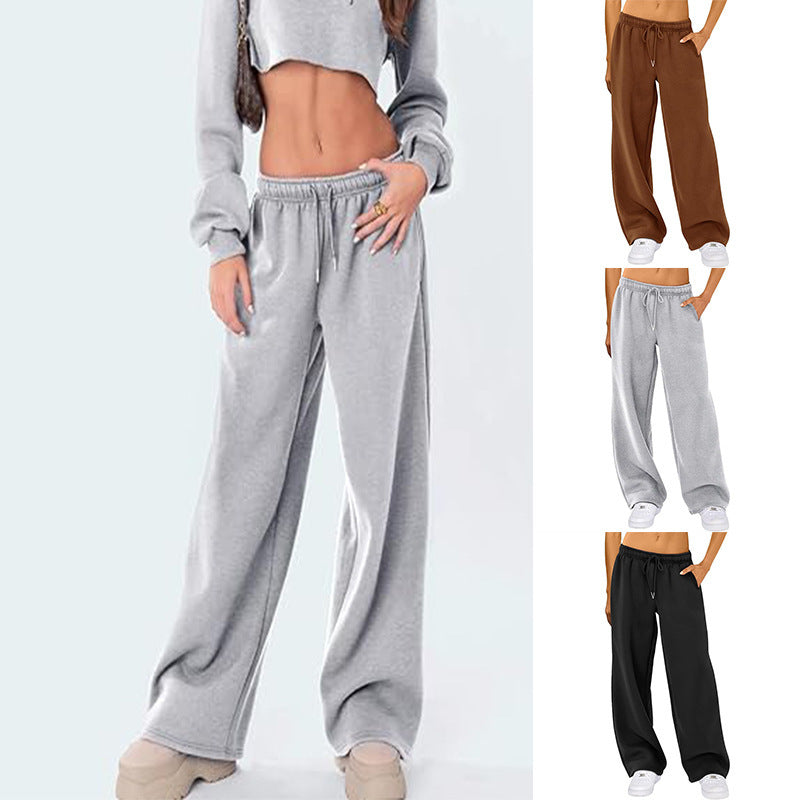 Casual high-waisted training pants for women Chic und Stil