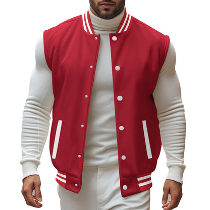 Veste sportive pour hommes avec patte de boutonnage et doublure respirante Chic und Stil
