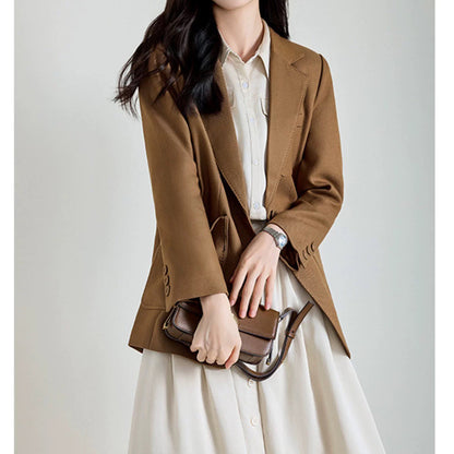 Blazer Structuré Femme avec Coupe Ajustée Chic und Stil