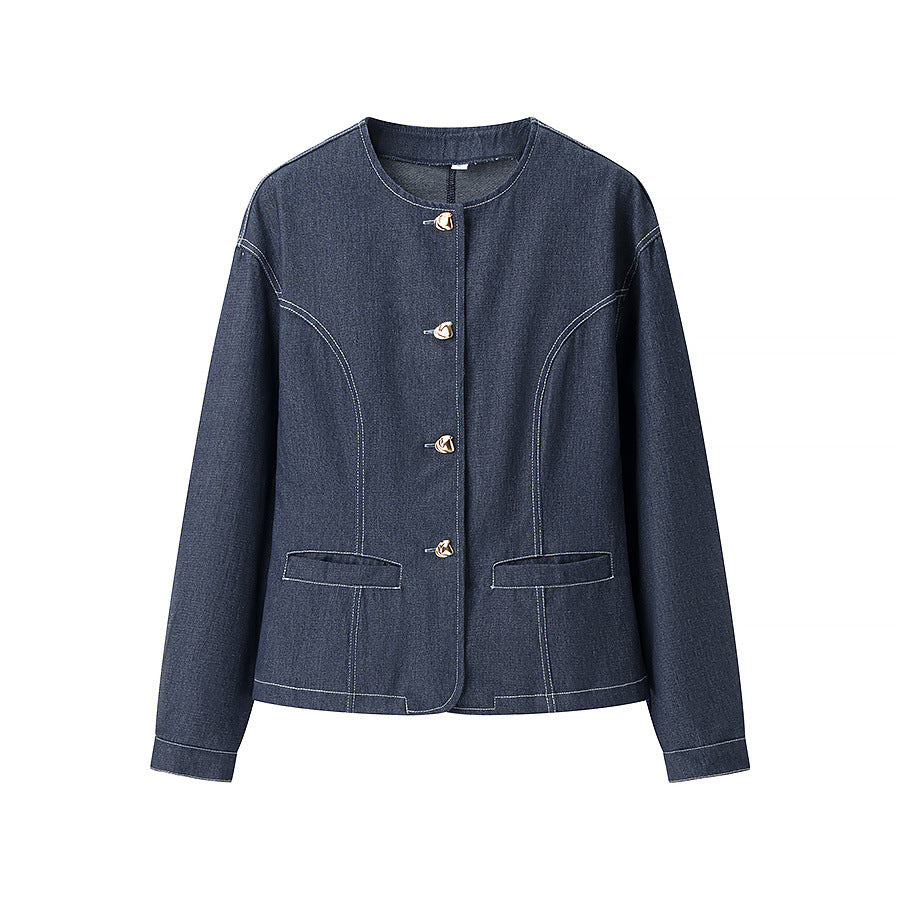 Loose denim pants for women with a high waist and classic cut Chic and Style