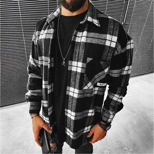 Chemise à carreaux pour hommes Chic und Stil