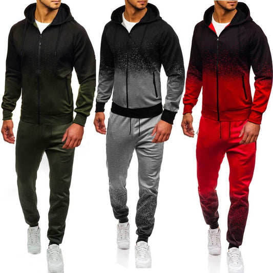Costume de sport pour homme avec un dégradé de couleurs moderne et un matériau confortable Chic und Stil