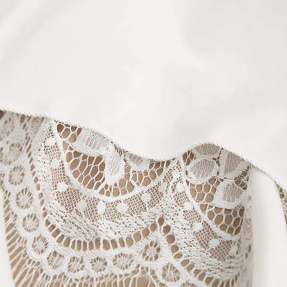 Robe mini à volants pour femmes Chic und Stil