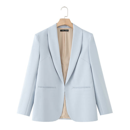 Dames blazer élégant avec coupe unique et poches Chic und Stil