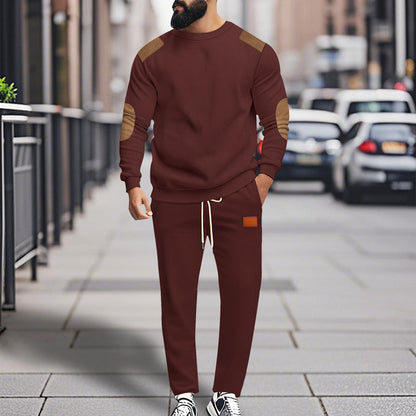 Men's chic and stylish sweatshirt and jogger pants set
