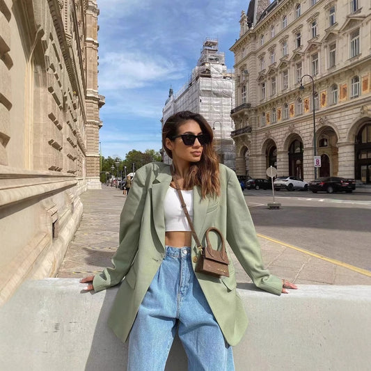Blazer pour femmes avec une coupe élégante et des poches pratiques Chic und Stil