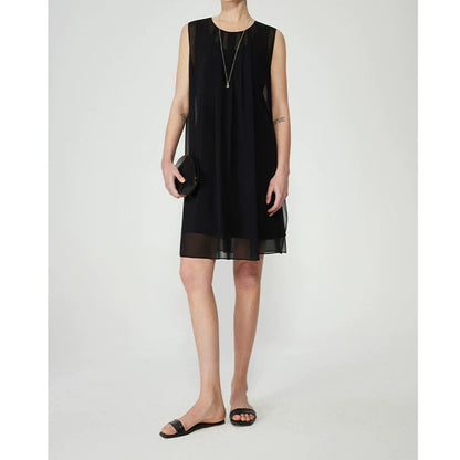 Robe Maxi Élégante en Chiffon pour Femme avec Détail Drapé Chic und Stil