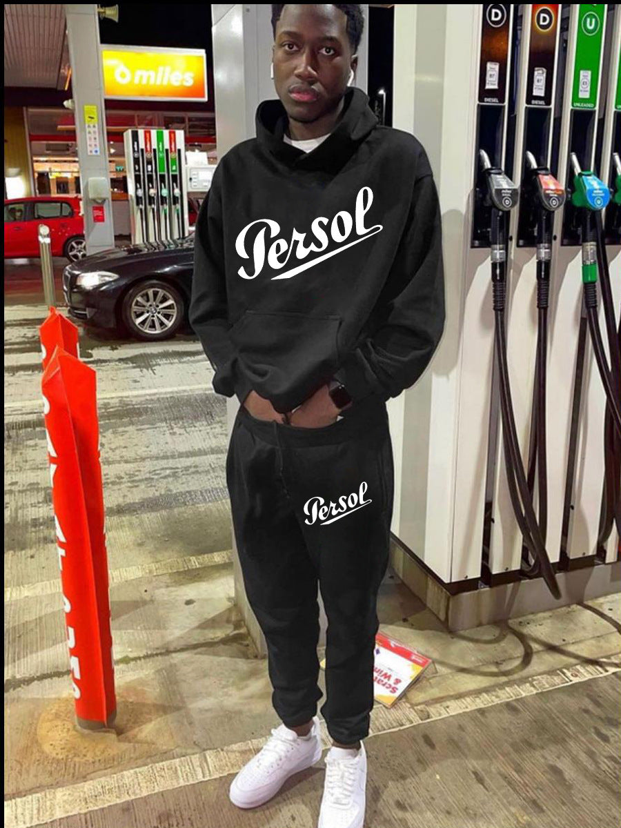 Women's hoodie and jogger pants set with an elegant graphic design and a comfortable fit Chic und Stil