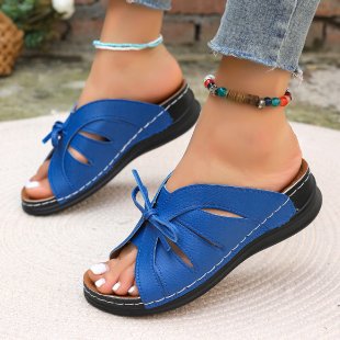 Sandales ouvertes pour femmes avec détail de lacet tendance Chic und Stil