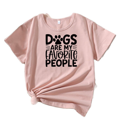 T-shirt graphique pour femmes amatrices de chiens Chic und Stil