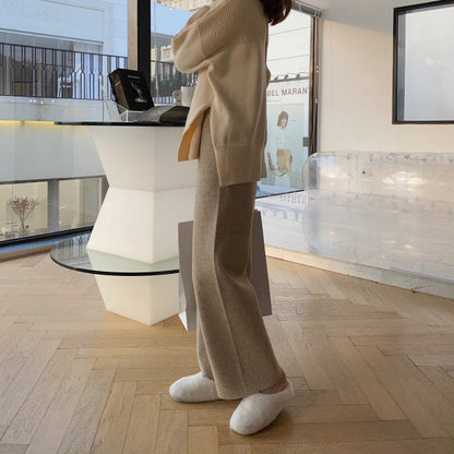 Wide Palazzo pants for women in soft material Chic und Stil