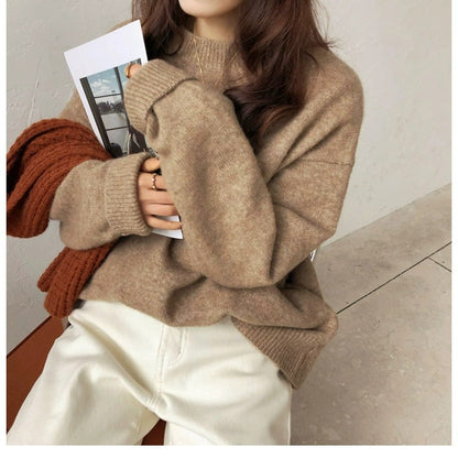 Femme pull oversized confortable Chic und Stil