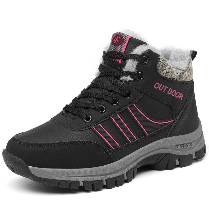 Bottes de randonnée d'hiver pour femmes avec doublure isolante et semelle antidérapante Chic und Stil