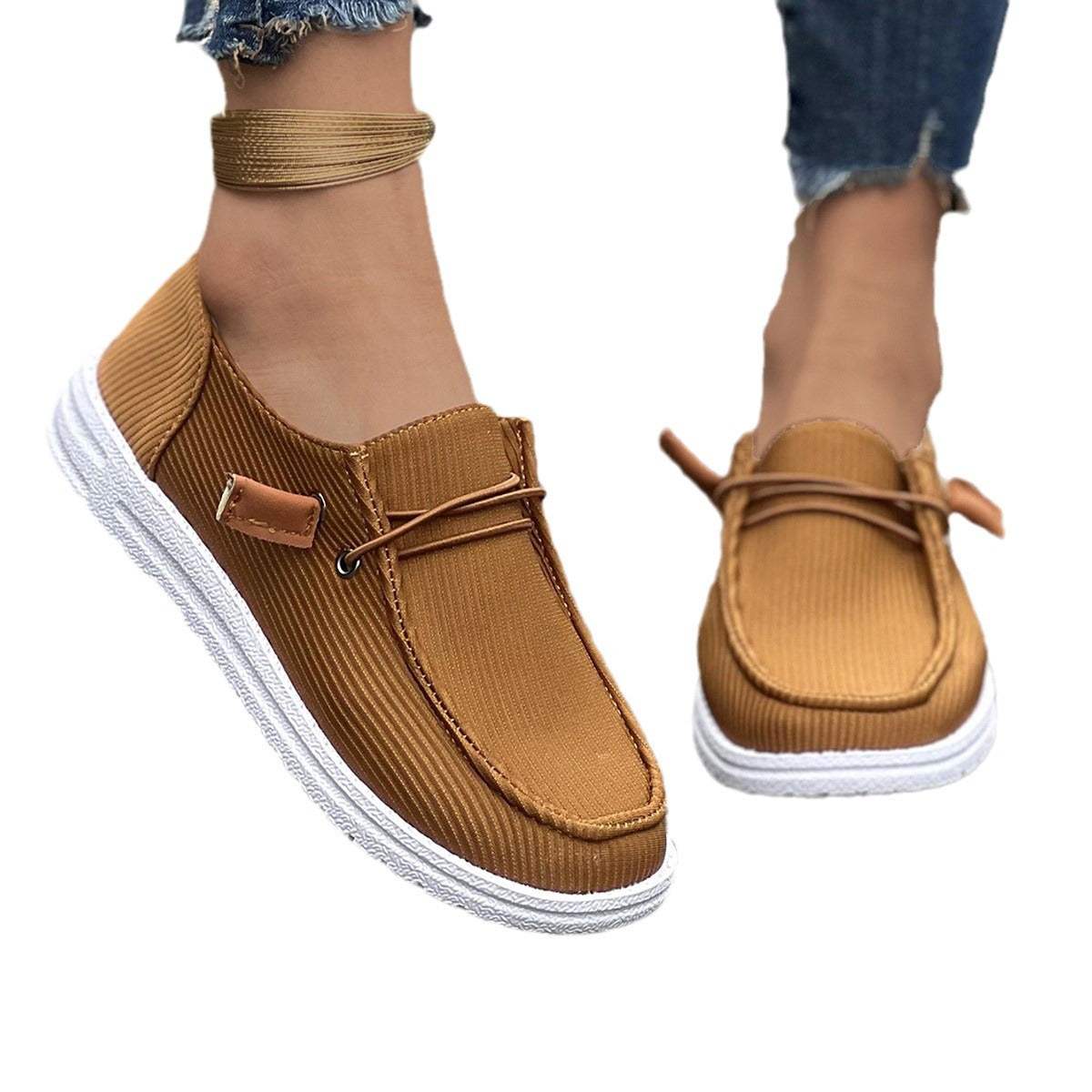 Baskets décontractées à enfiler pour femmes avec semelle antidérapante et dessus en matériau respirant Chic und Stil