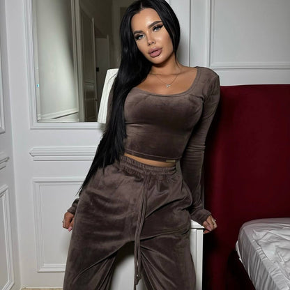 Dames Ensemble de salon élégant et décontracté Chic und Stil