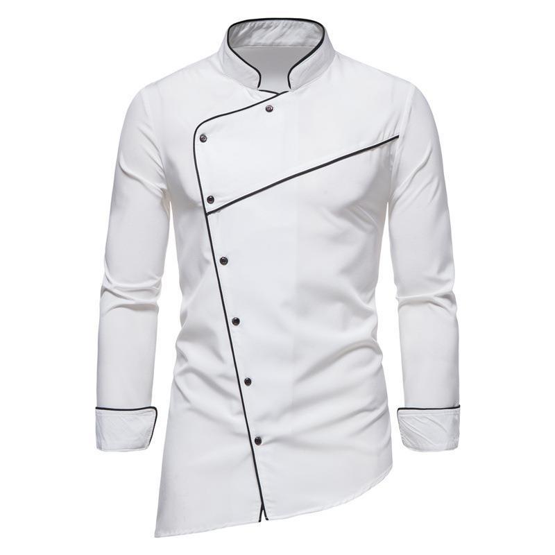 Men's chef jacket with precious contrasts and high-quality finish Chic and Style