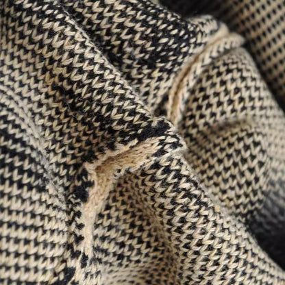 Dames gros tricot cardigan avec motif léopard à la mode et poches pratiques Chic und Stil