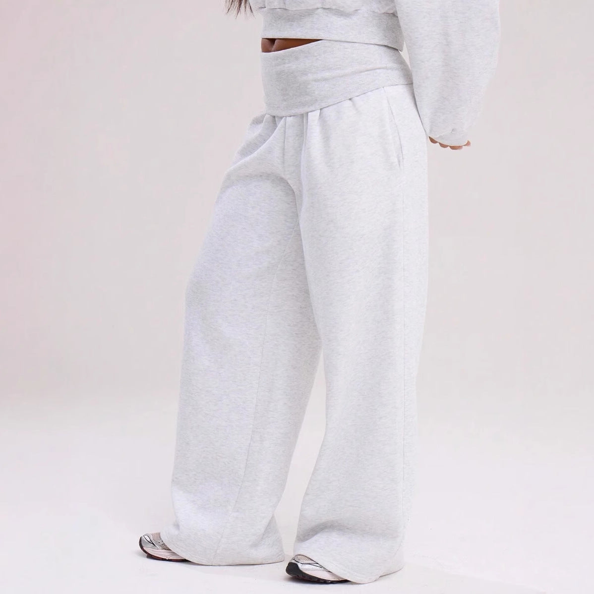 Ladies Wide Casual Chic Pants