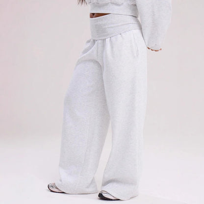 Ladies Wide Casual Chic Pants