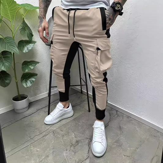 Pantalon de jogging cargo moderne pour hommes Chic und Stil