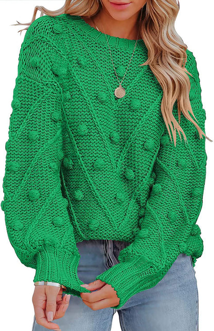 Pull en tricot stylé pour femmes avec motif 3D texturé Chic und Stil