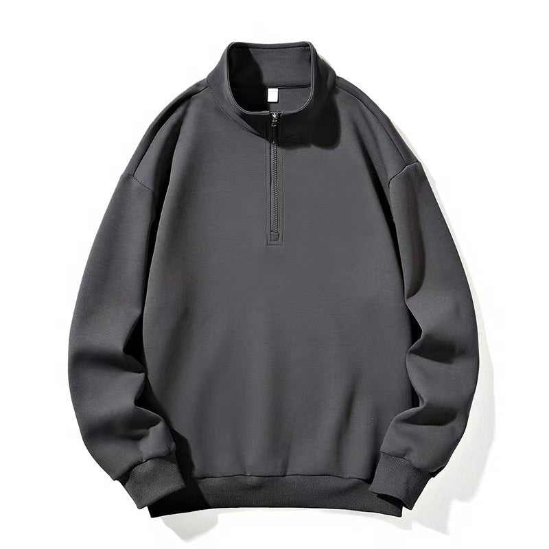 Dame Sweat à capuche avec col montant et fermeture éclair Chic und Stil