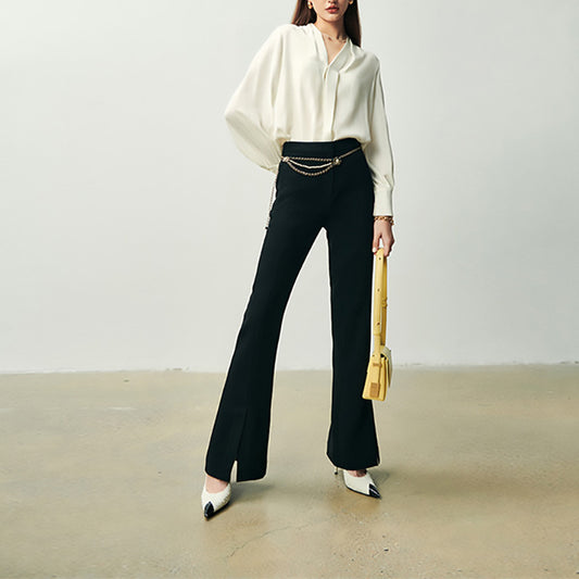 Blouse Élégante Détendue pour Femme Chic und Stil