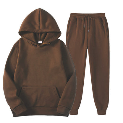 Chic and Style 1761244163 comfortable hooded sweatshirt and jogger pants set for women