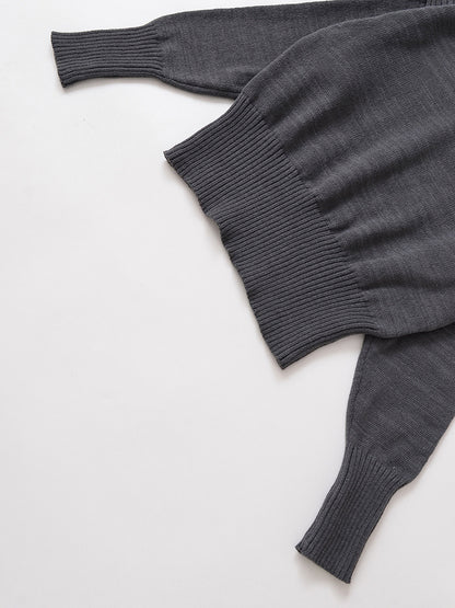 Pull overize décontracté pour femmes en matériau tricot doux Chic und Stil
