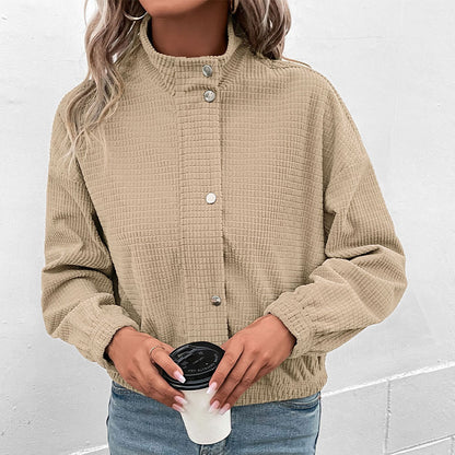 Dames doudoune avec col haut Chic und Stil