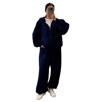 Chic und Stil ensemble décontracté à capuche et pantalon de jogging pour femmes