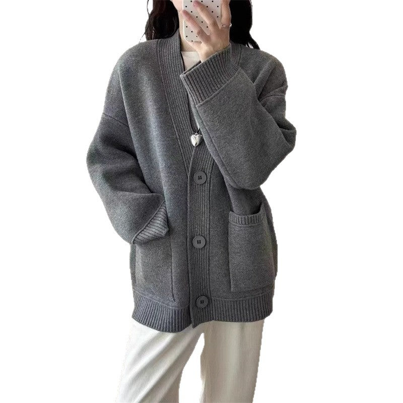 Cardigan en tricot confortable pour femmes Chic und Stil