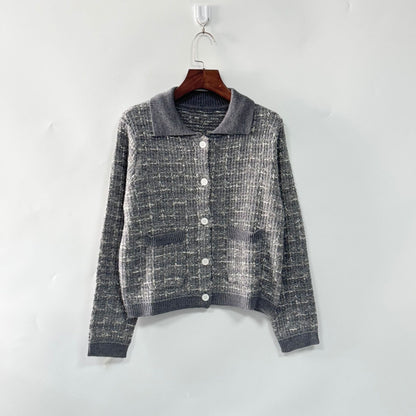 Dames cardigan en tricot tendance avec design de poche pratique Chic und Stil