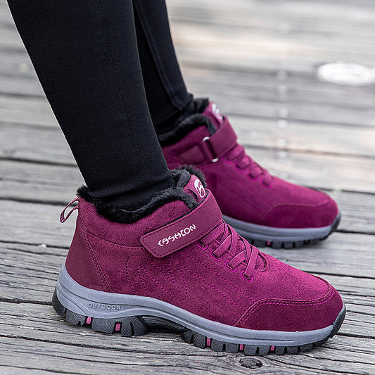 Bottes de randonnée d'hiver pour femmes avec doublure isolante et semelle antidérapante Chic und Stil