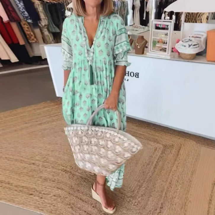 Robes maxi légères pour femmes Chic und Stil