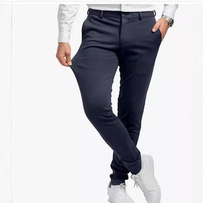 Performance Slim Fit Pants for Men Chic and Style