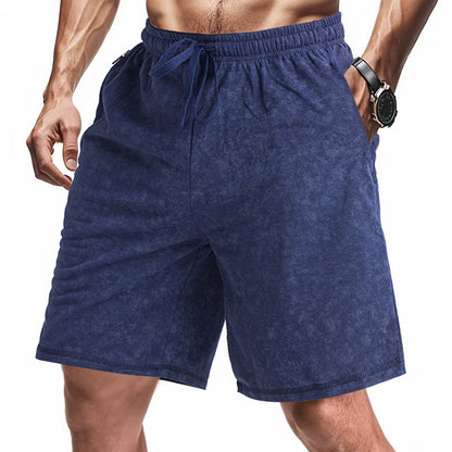 Shorts de loisirs décontractés pour hommes avec taille élastique et poches latérales Chic und Stil