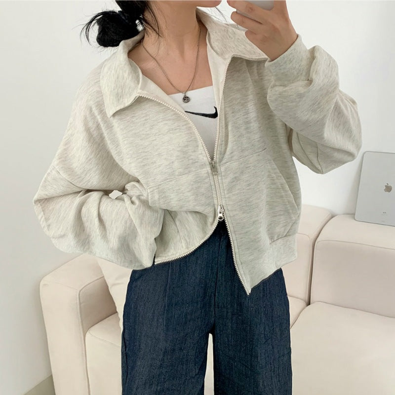 Veste zipper décontractée pour femmes Chic & Stil