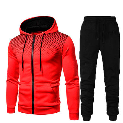 Men's hoodie and jogger pants set with breathable technology Chic and Style