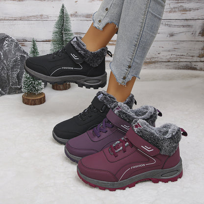 Bottes d'hiver pour femmes avec doublure chaude et semelle antidérapante Chic und Stil