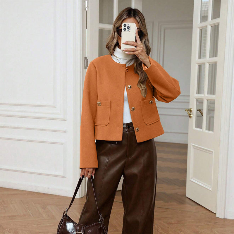 Dames élégante et chaude veste blazer Chic und Stil