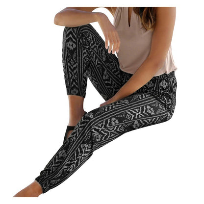 Pantalon de loisirs fleuri pour femmes Chic und Stil
