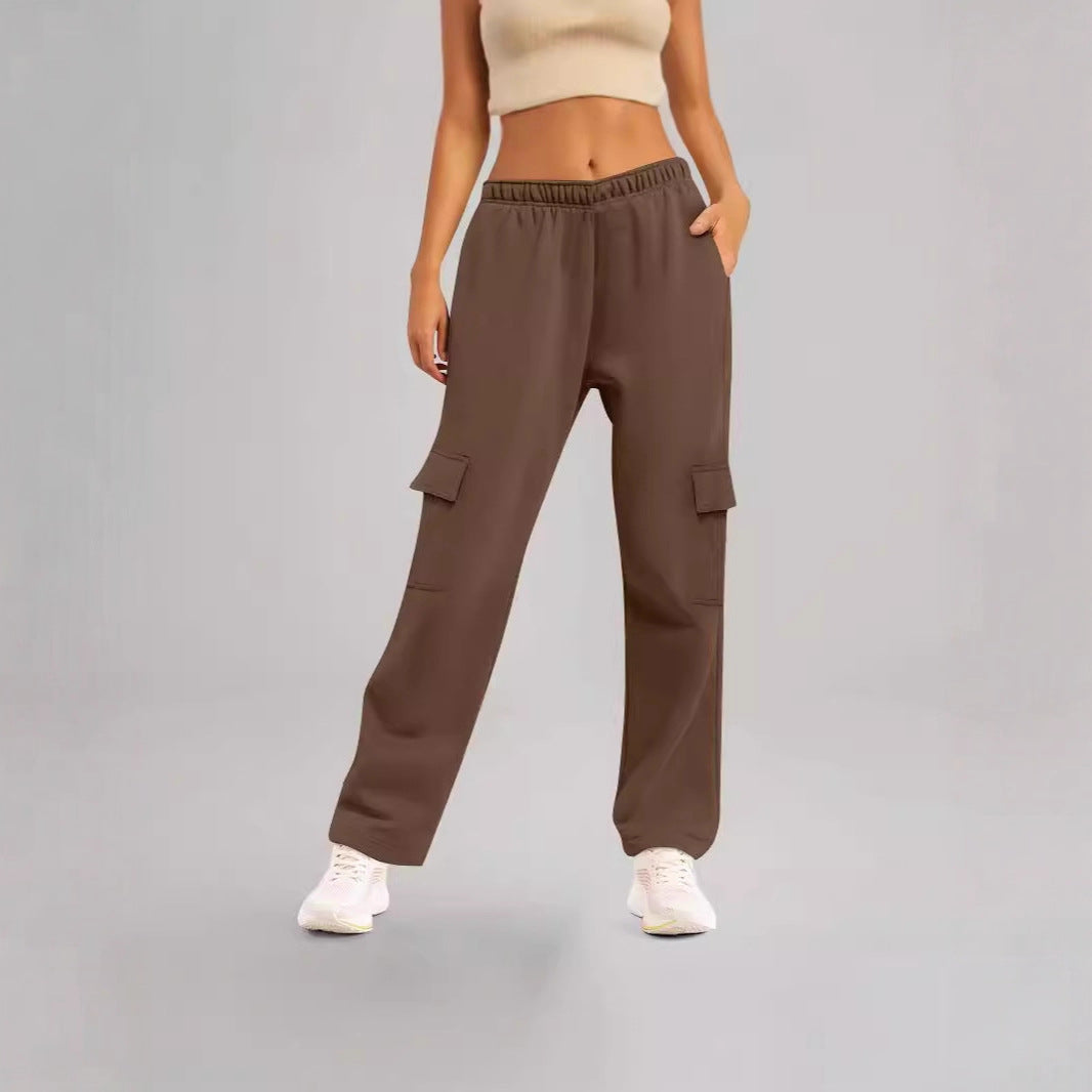 Chic and Style women's cargo style cargo pants with practical side pockets